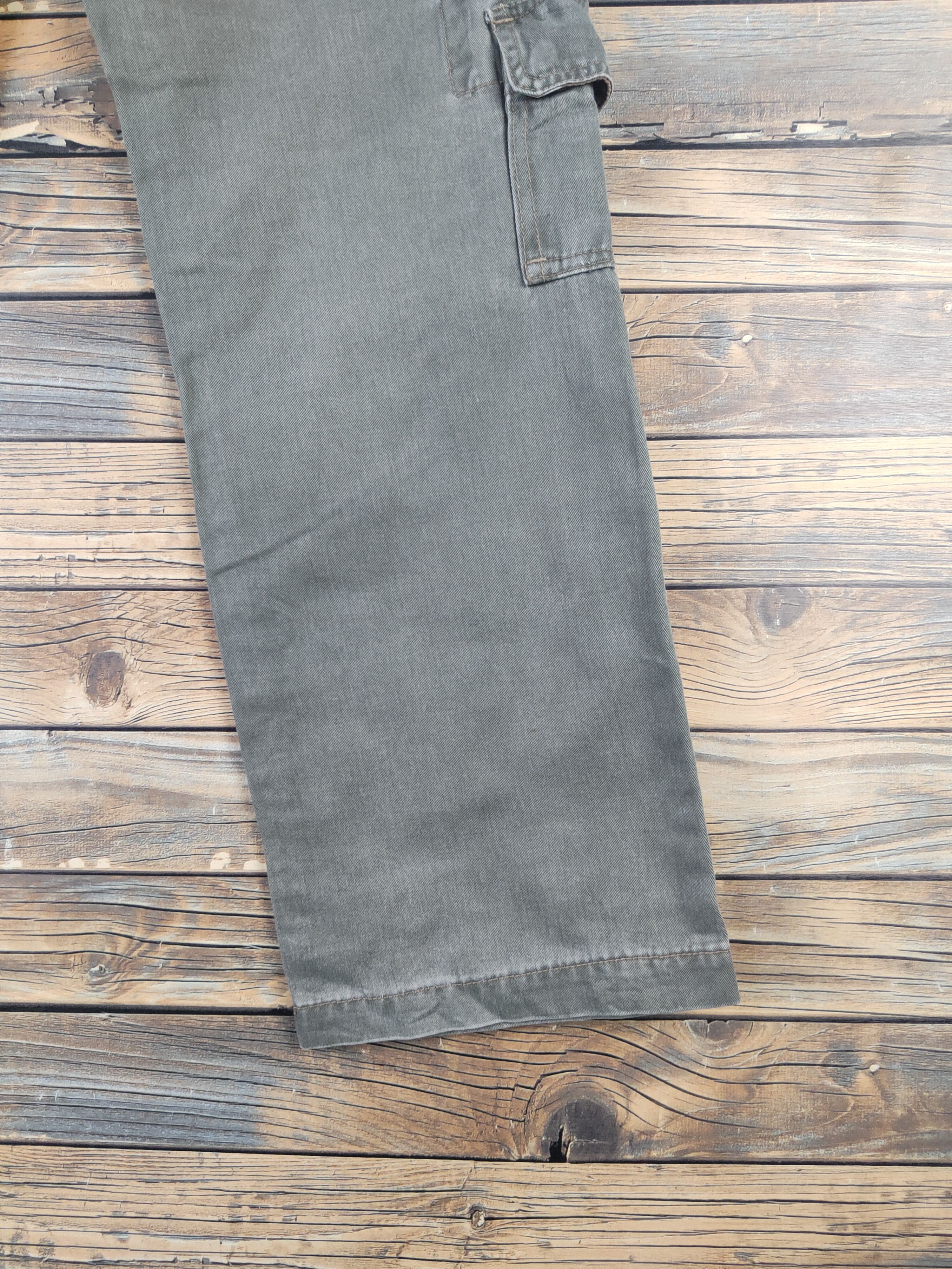 Japanese Brand DLL Ignio Green Multipocket Tactical Cargo Pants #712 Size US 31 - 11 Thumbnail