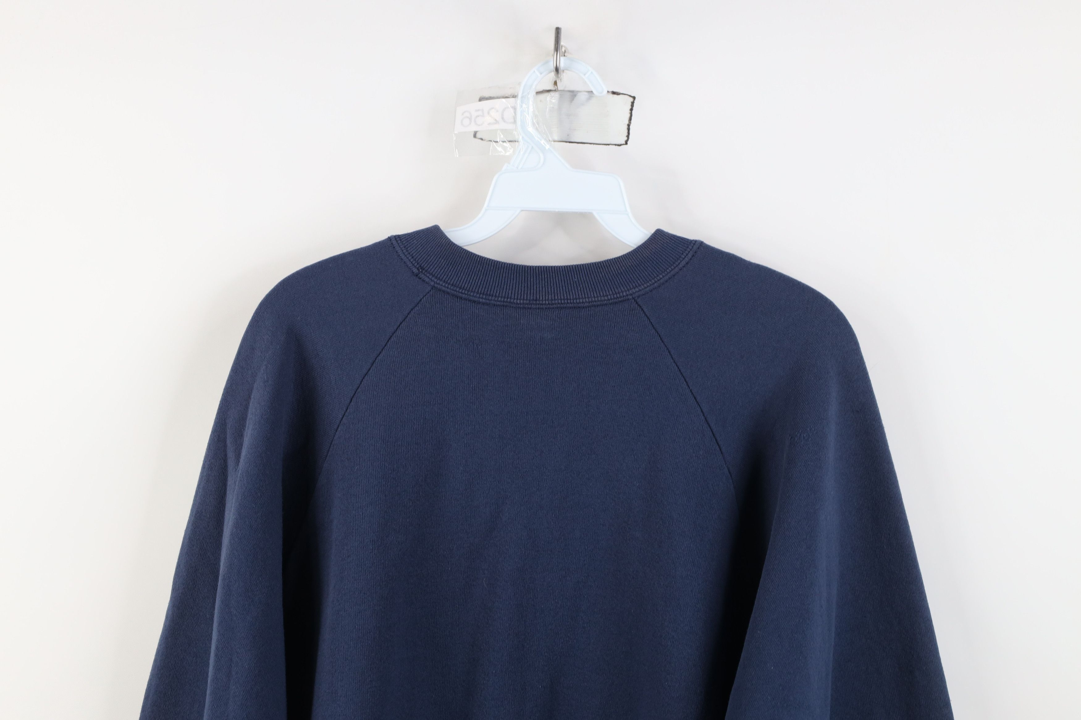 Vintage Vintage 90s Streetwear Faded Heavyweight Crewneck Sweatshirt Size XL / US 12-14 / IT 48-50 - 11 Thumbnail