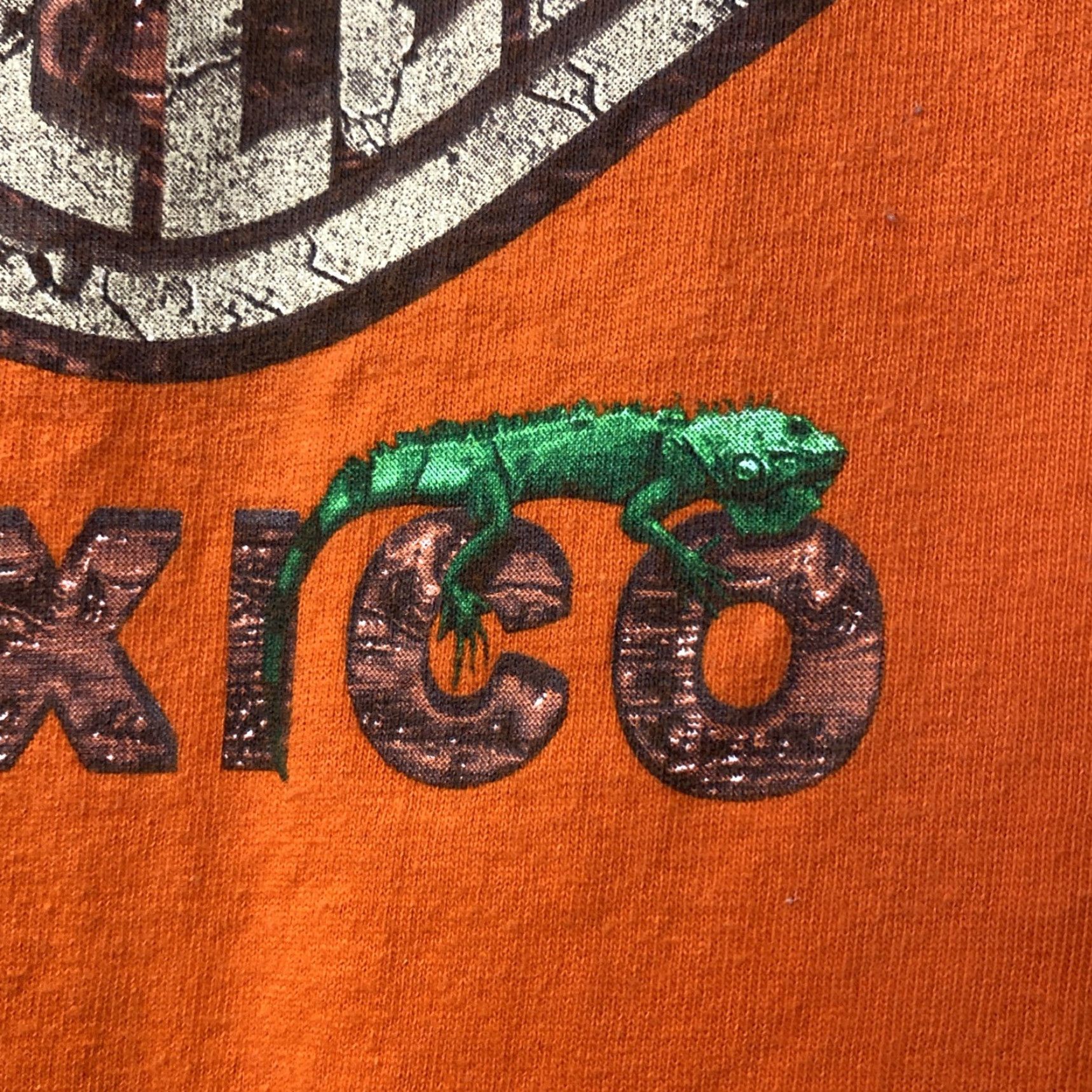 Harley Davidson VINTAGE Harley-Davidson Mexico T Shirt Adult Small S Orange Biker Size US S / EU 44-46 / 1 - 5 Thumbnail