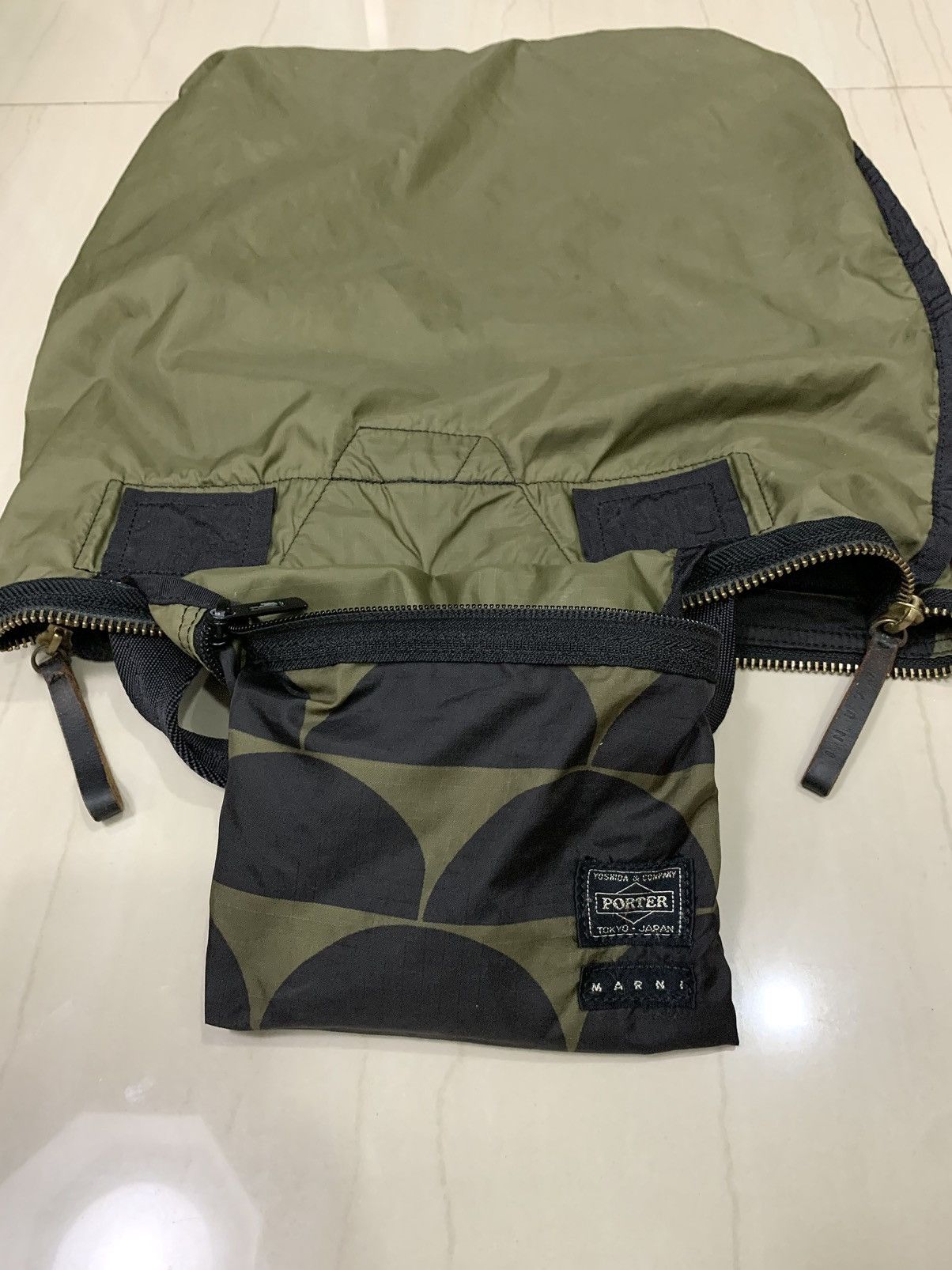 Porter PORTER x MARNI TWO WAY TOTE BAG/BACK PACK Size ONE SIZE - 11 Thumbnail