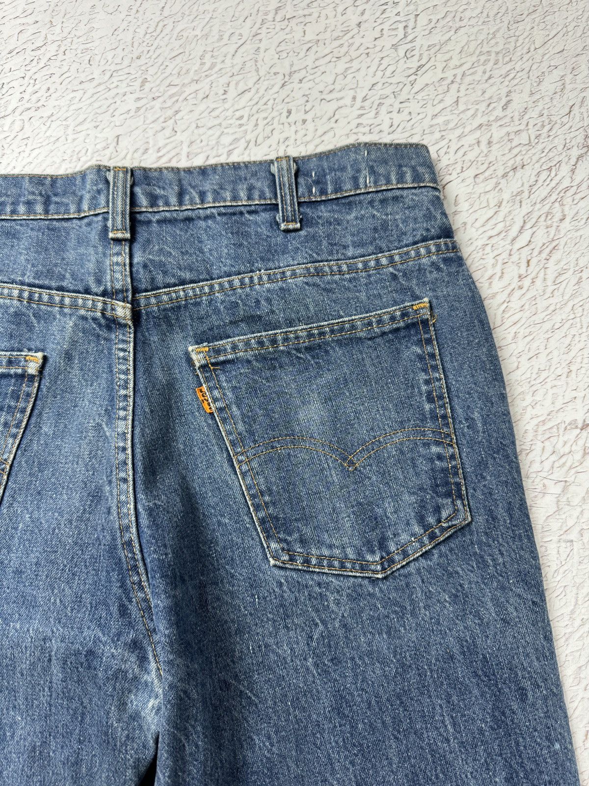 Levi's Levi’s vintage 90s blue faded orange tab flared jeans Size US 36 / EU 52 - 16 Thumbnail
