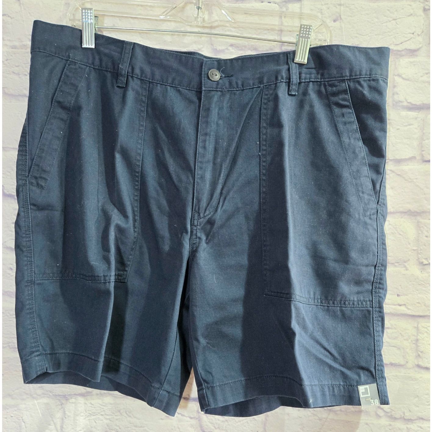 Other JCP Dark Blue Flat Front Men's Shorts 38 Lightweight Pockets Size US 38 / EU 54 - 1 Thumbnail