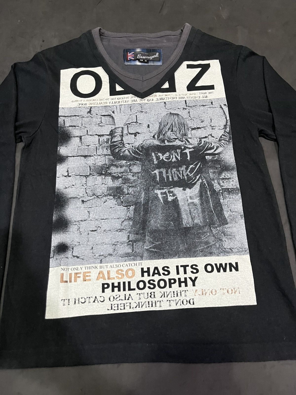 If Six Was Nine × Japanese Brand × Le Grande Bleu (L.G.B.) Euroyal poem long sleeve Size US S / EU 44-46 / 1 - 2 Thumbnail