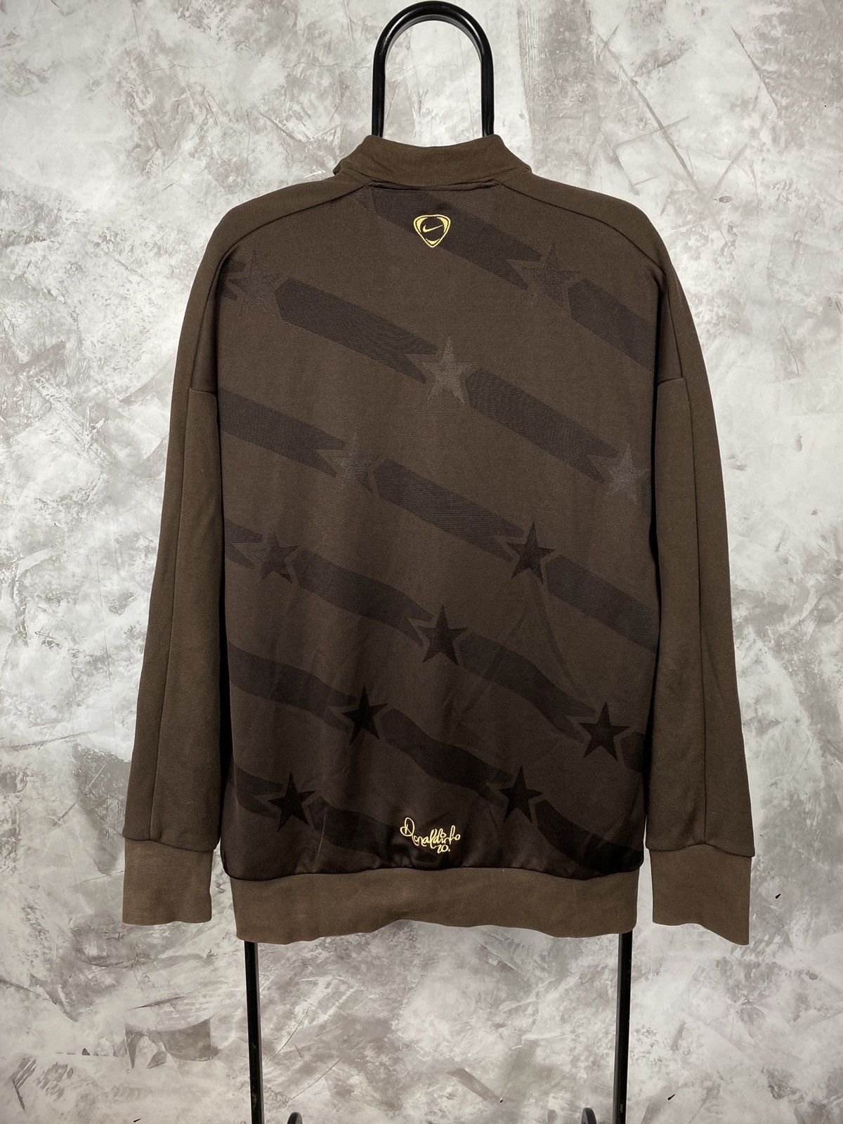 Nike × Vintage Ronaldinho Nike brown zip hoodie stars soccer football y2k Size US M / EU 48-50 / 2 - 2 Thumbnail