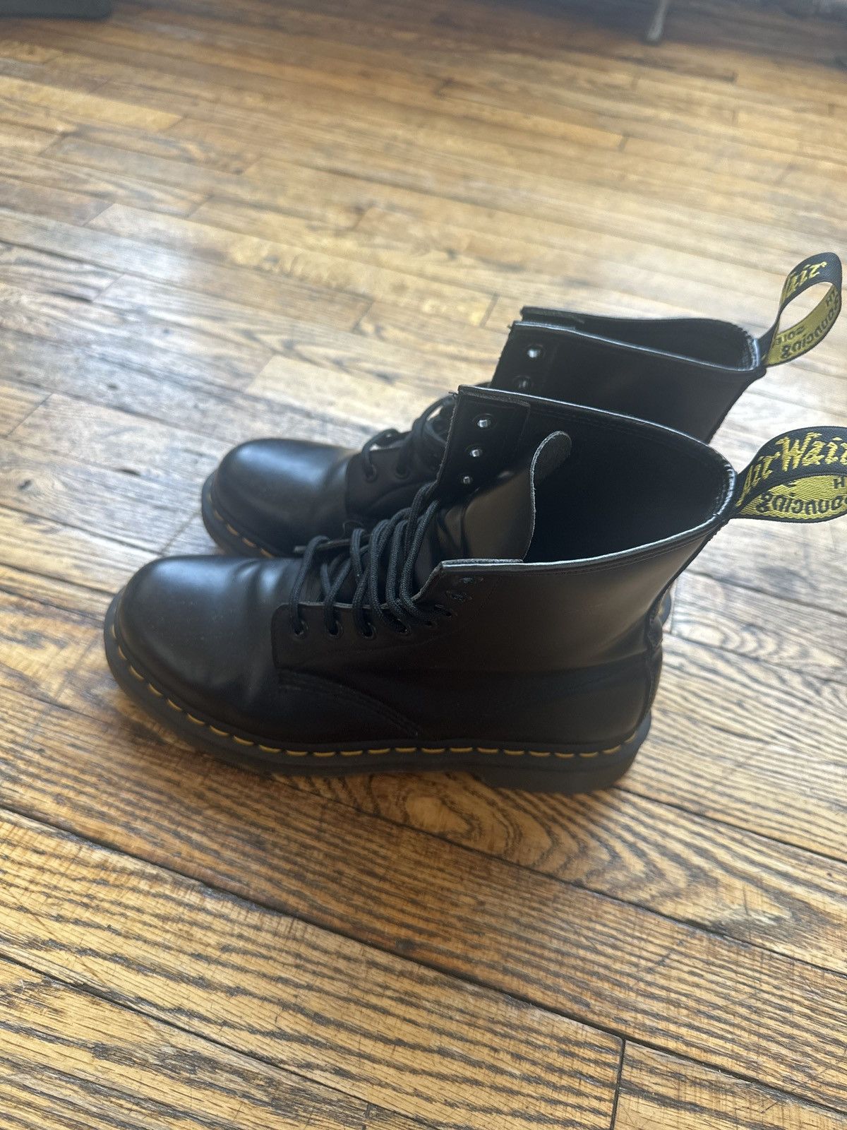 Dr. Martens Dr martens womens black boots size 9.5 Size US 9.5 / IT 39.5 - 1 Thumbnail