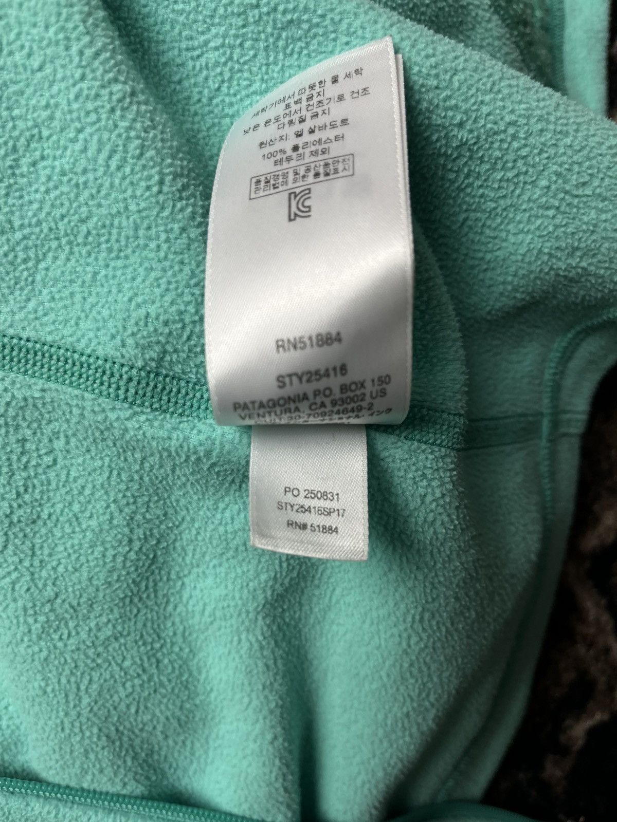 Patagonia ⛰️PATAGONIA WOMENS OUTDOOR FLEECE ZIP UP Size S / US 4 / IT 40 - 5 Thumbnail
