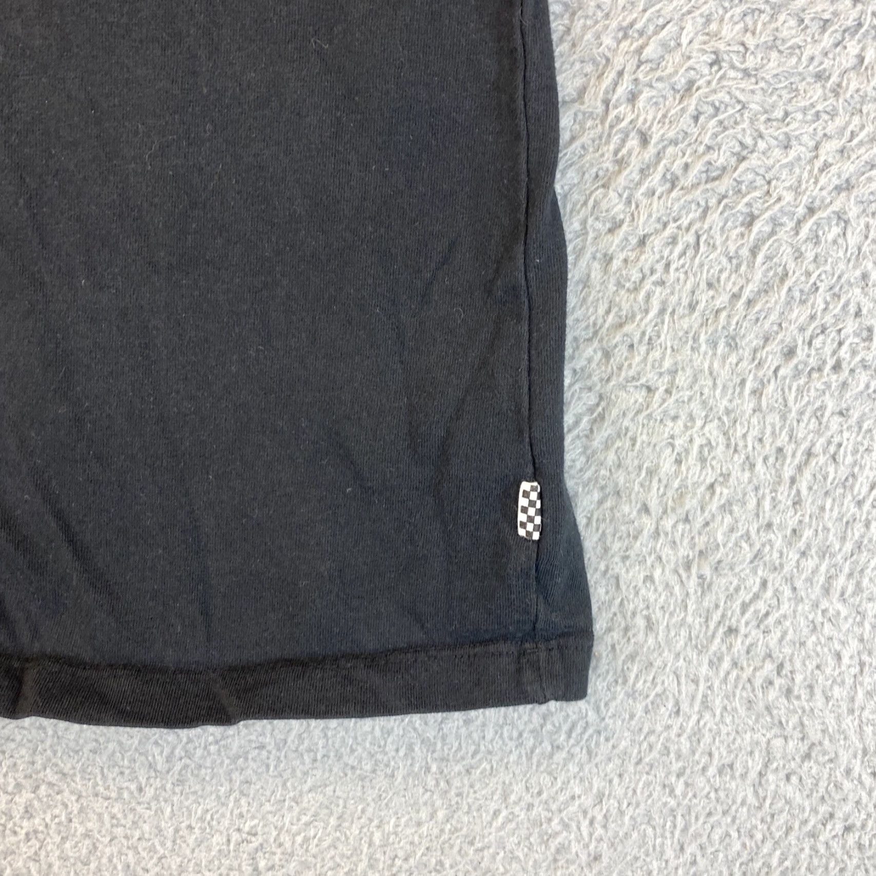 Vans Vans Globe Logo T-Shirt Men USA Size M Black 70-10 3D 90s Crew Neck Short Sleeve Cotton Preshrunk Regular Size US M / EU 48-50 / 2 - 4 Thumbnail