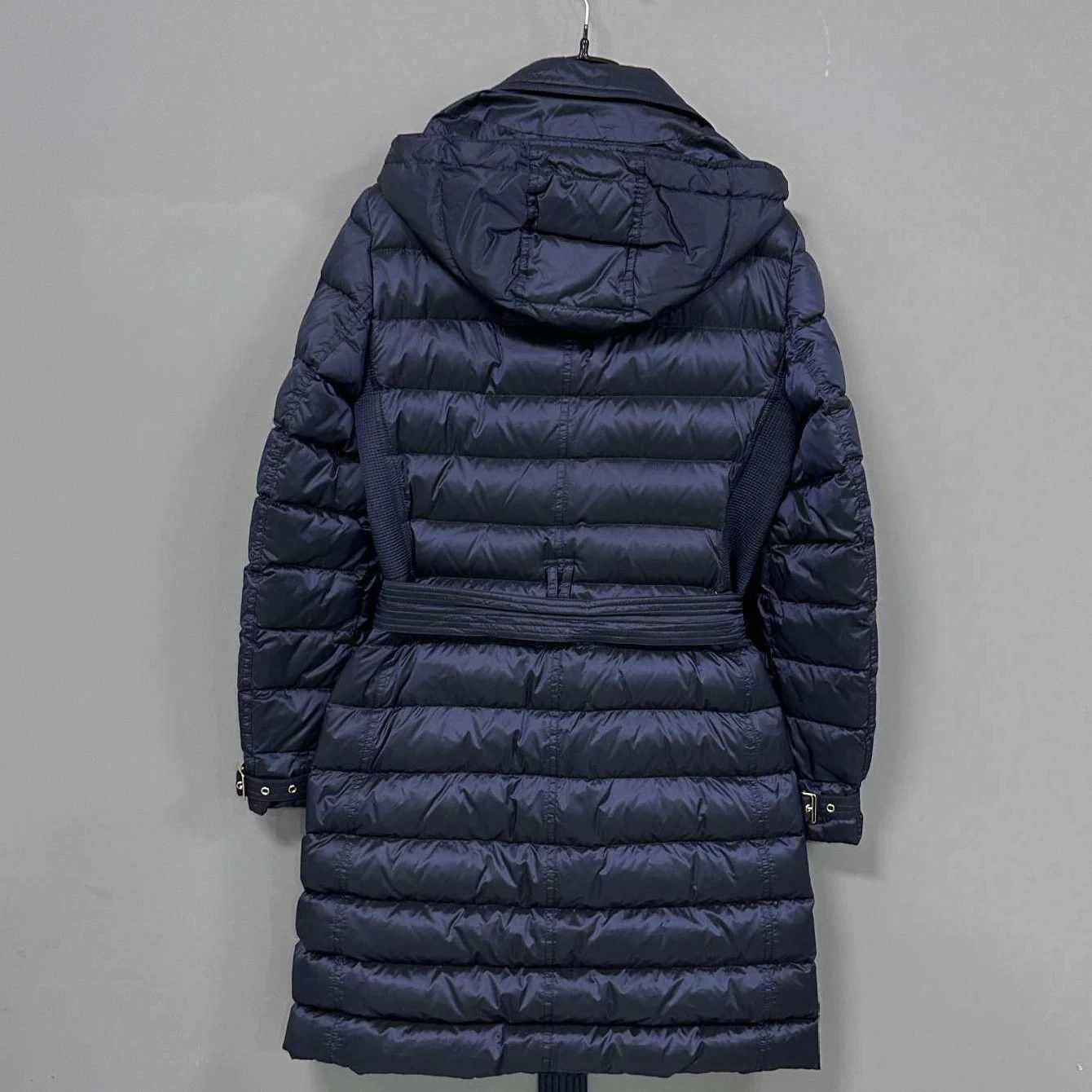 Burberry Burberry Navy Blue Sleeve Badge Belted Down Jkt S Size S / US 4 / IT 40 - 3 Thumbnail