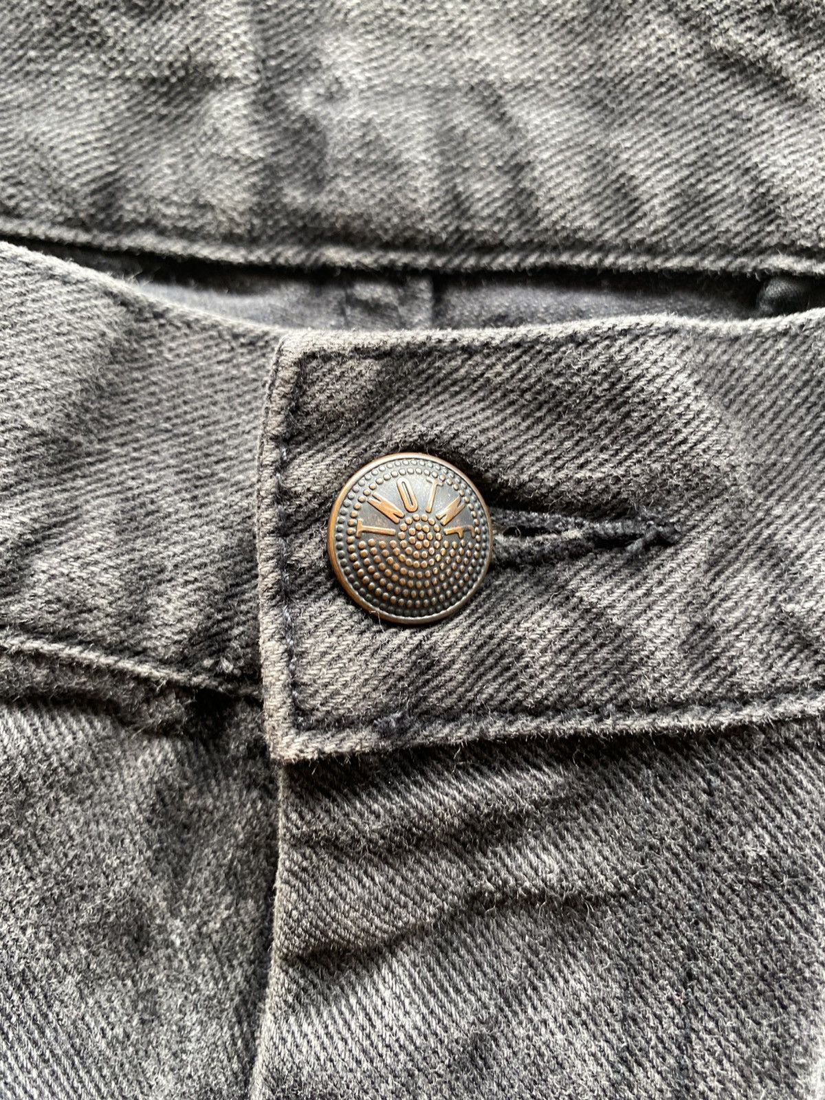 291295=Homme 291295: Homme 6 Pocket buckle back denim Size US 34 / EU 50 - 3 Thumbnail