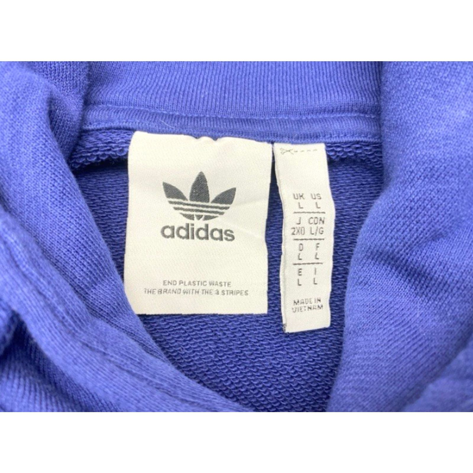 Adidas Adidas Originals Embroidered Trefoil All Over Print Pullover Hoodie Mens Large Size US L / EU 52-54 / 3 - 4 Thumbnail