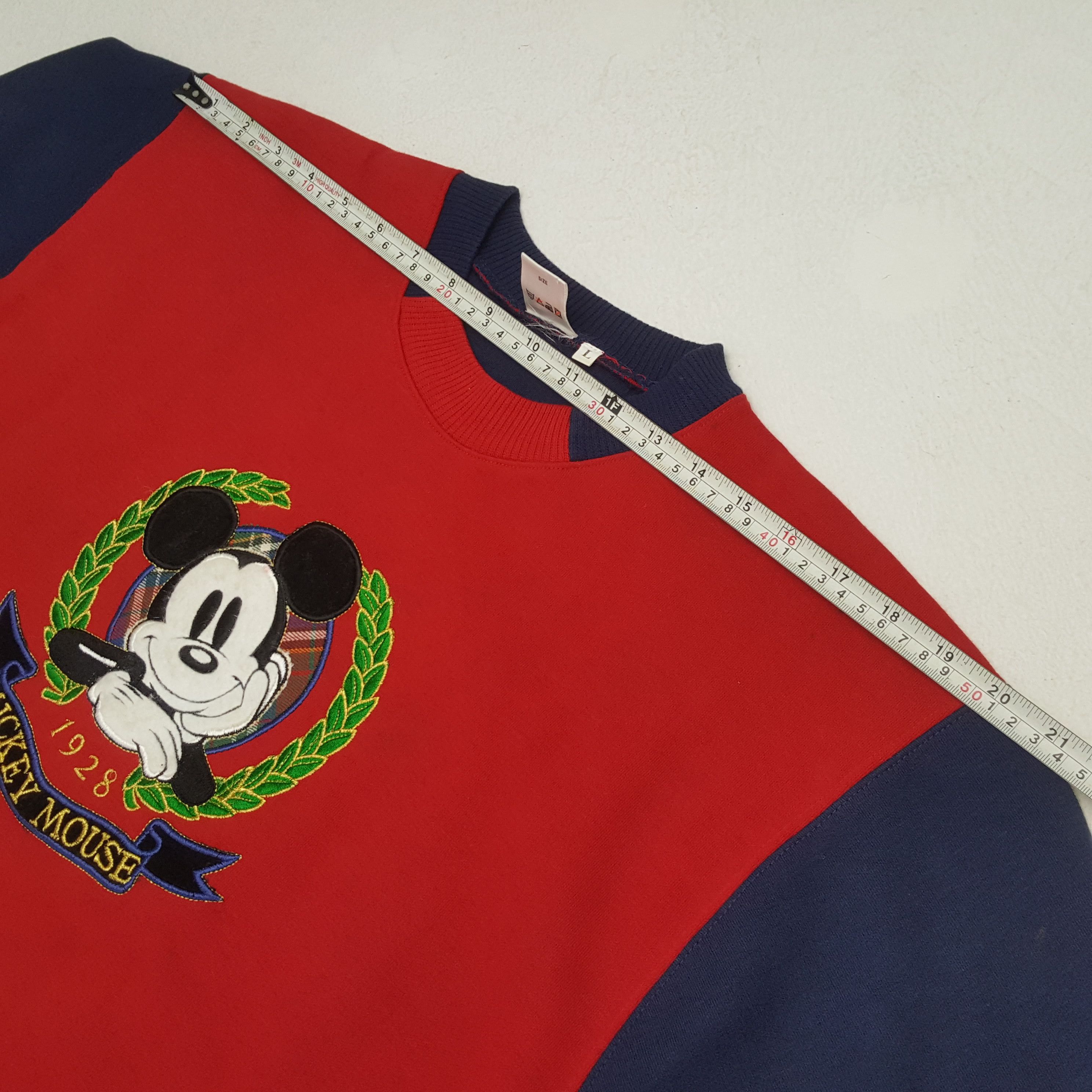 Disney × Mickey Mouse × Vintage Vintage MICKEY MOUSE Disney Cartoon Characters Sweatshirt Size US M / EU 48-50 / 2 - 4 Thumbnail