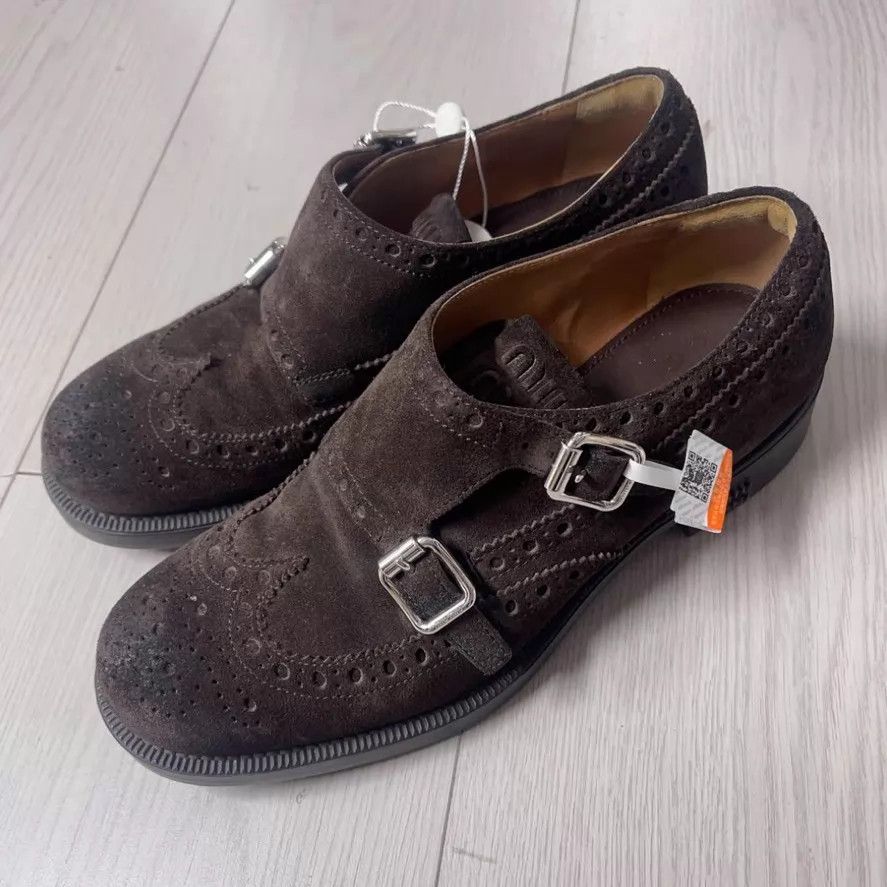 Miu Miu MIU MIU 95 New Boots 37.5 Size US 7 / IT 37 - 1 Thumbnail