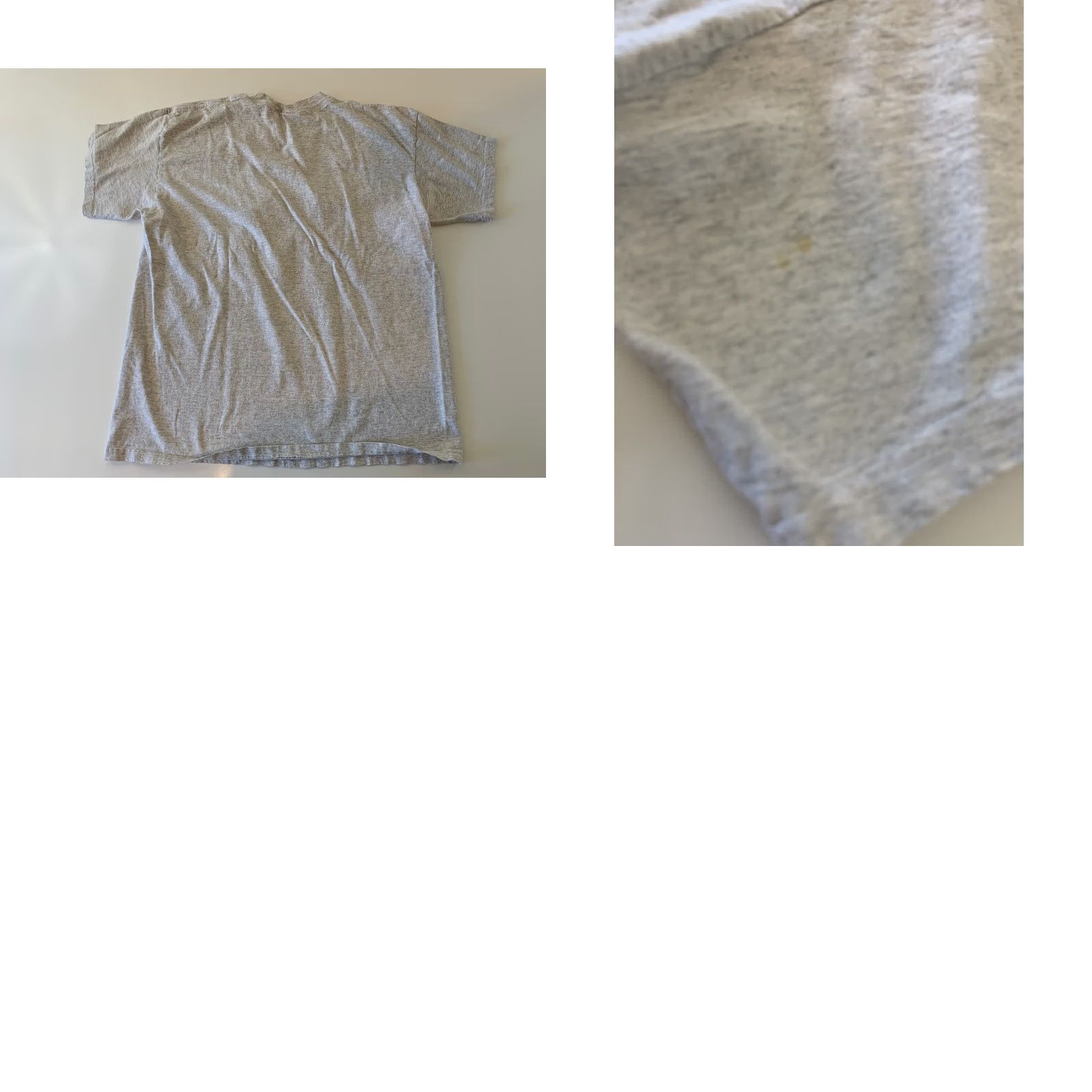 Nike VINTAGE Nike USA Embroidered Logo T Shirt Gray XL Short Sleeve Mens Size US XL / EU 56 / 4 - 8 Thumbnail