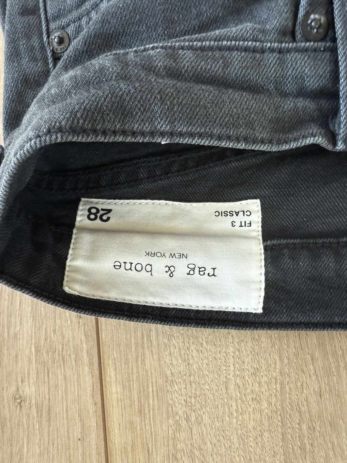 Rag & Bone Rag & Bone Fit 3 Athletic Jeans Size US 28 / EU 44 - 2 Thumbnail