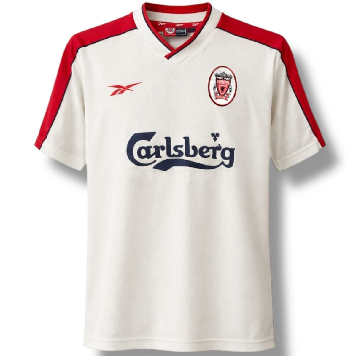 Reebok 1998/99 LIVERPOOL FC AWAY SOCCER JERSEY FOOTBALL SHIRT SZ S Size US S / EU 44-46 / 1 - 1 Thumbnail