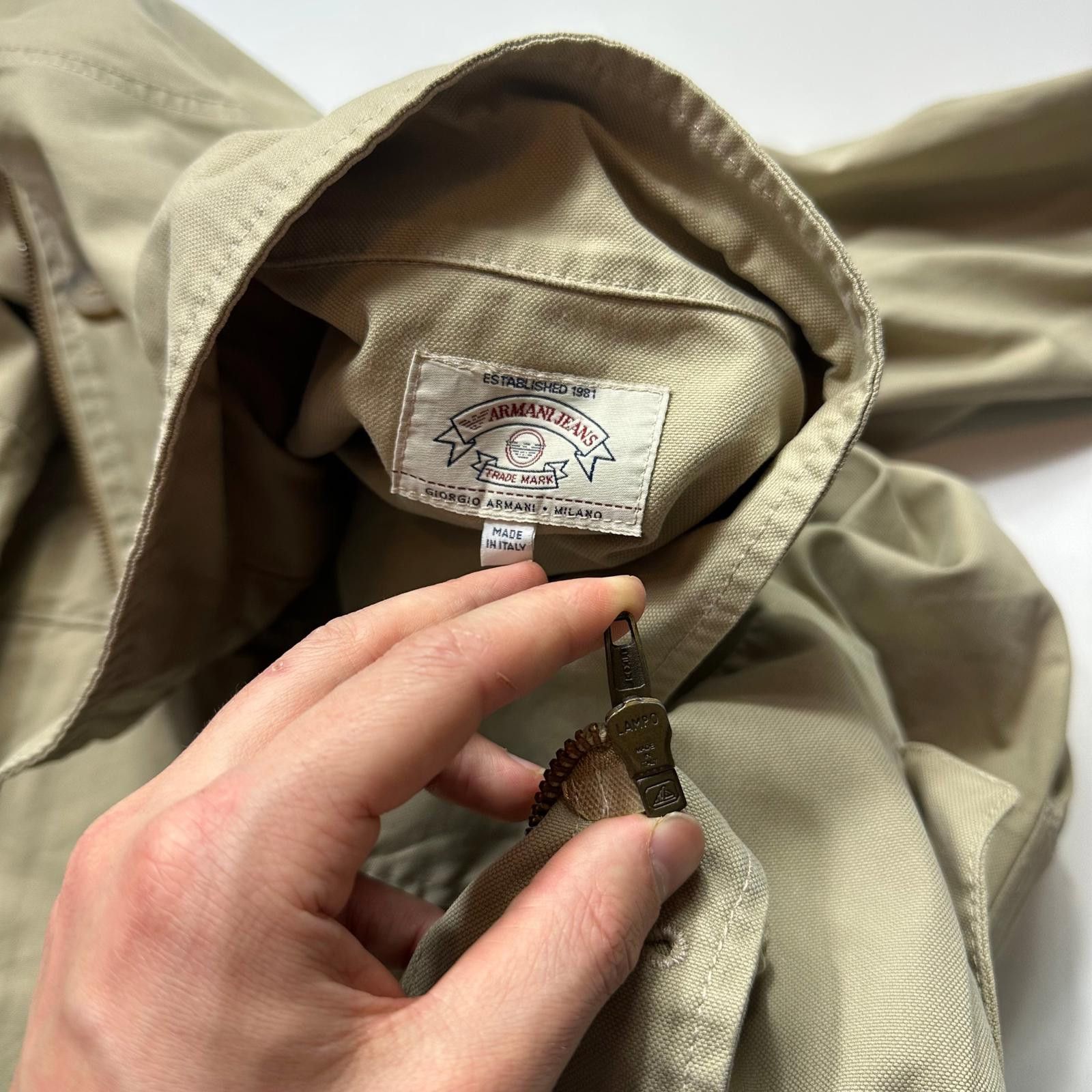 Armani Armani Jeans 90’s Cotton Carpenter Chore Jacket - IT52 Size US XL / EU 56 / 4 - 8 Thumbnail