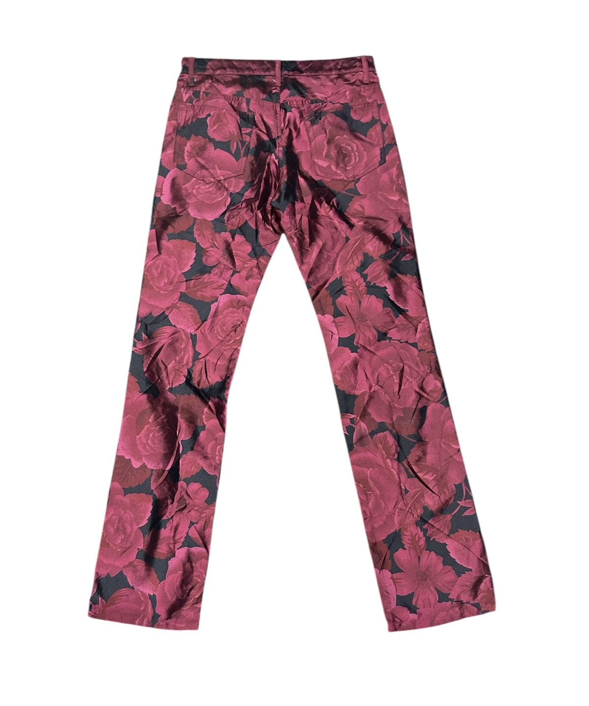 Yoshiyuki Konishi Steals 💥 Yoshiyuki Konishi Ficce Uomo flowerPants Size US 30 / EU 46 - 2 Thumbnail