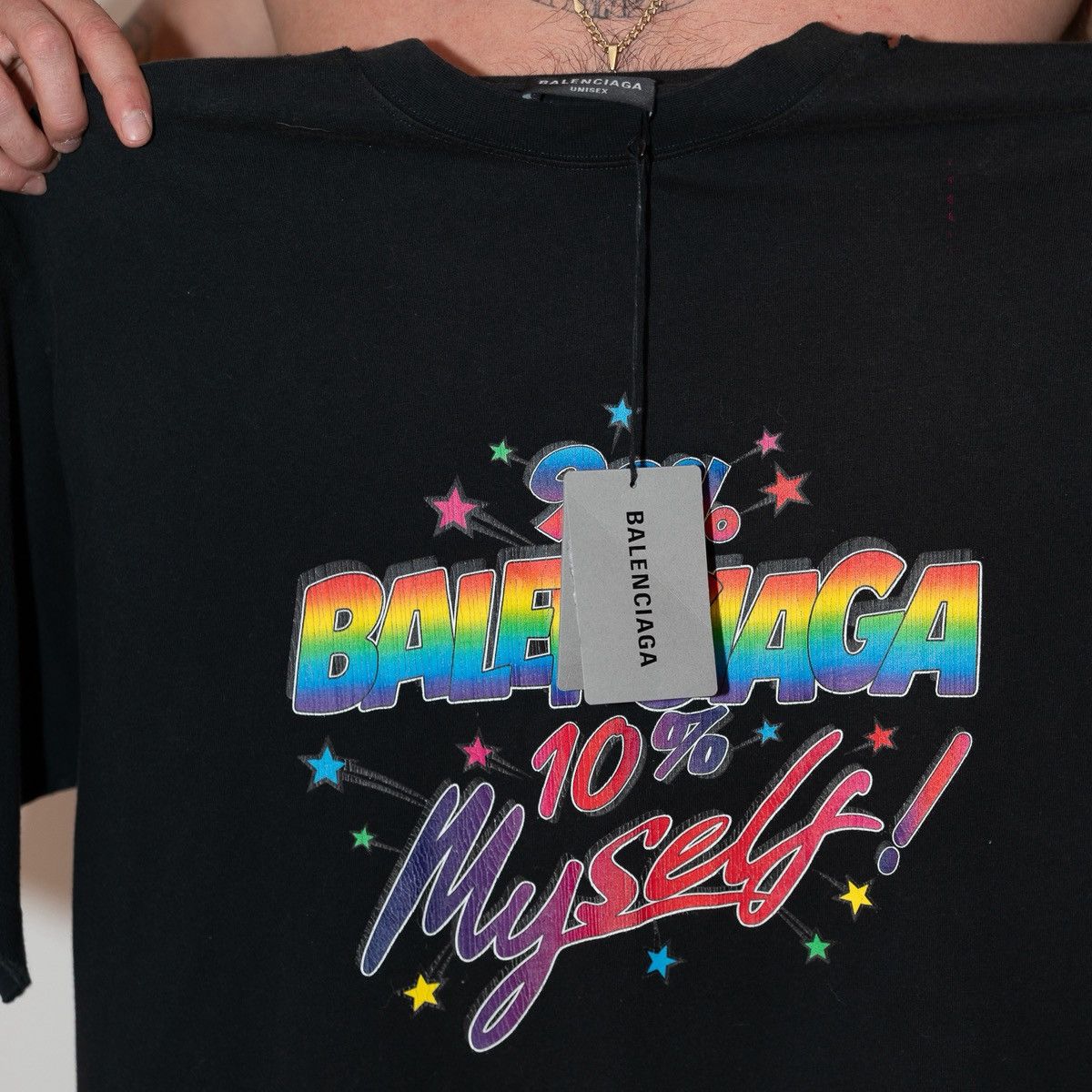 Balenciaga Balenciaga 90/10 T-Shirt Size US M / EU 48-50 / 2 - 4 Thumbnail