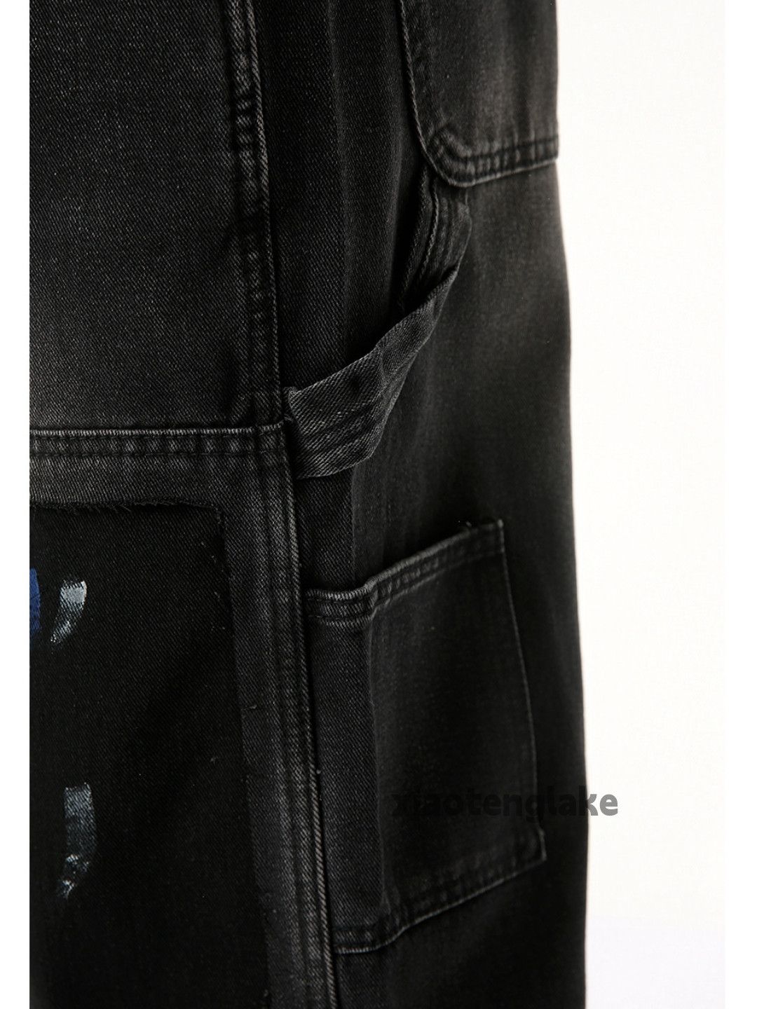 Designer × Jean × Vintage Unisex washed faded cleanfit carpenter cargo jeans Size US 32 / EU 48 - 7 Thumbnail