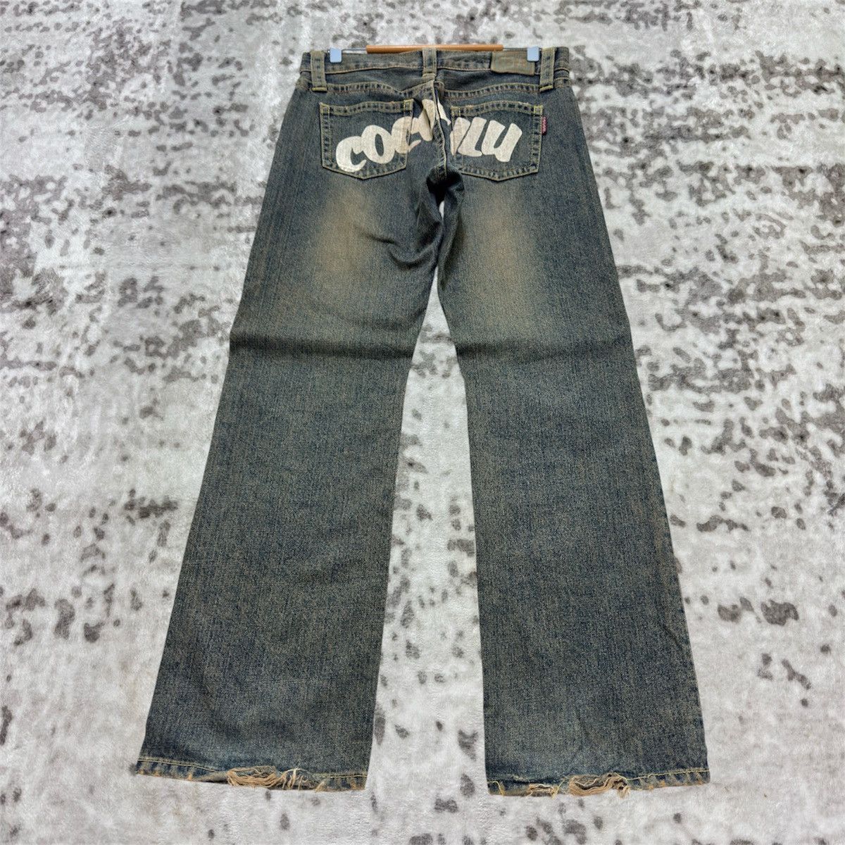 Hysteric Glamour Vintage COCOLULU Y2K Straight Leg Acid Wash Unisex Jeans Size US 31 - 1 Thumbnail