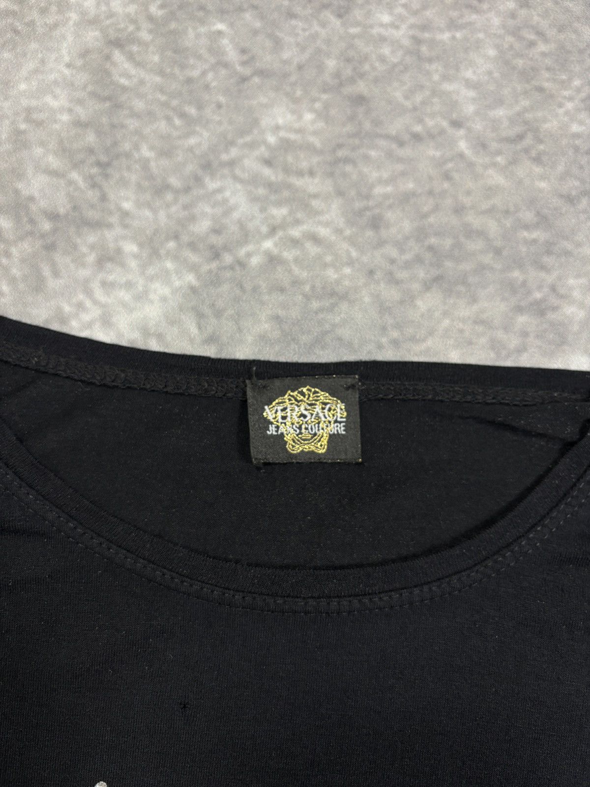 Versace Jeans Couture Vintage Versace Jeans Couture Longsleeve Studded Rhinestone Size US S / EU 44-46 / 1 - 6 Thumbnail