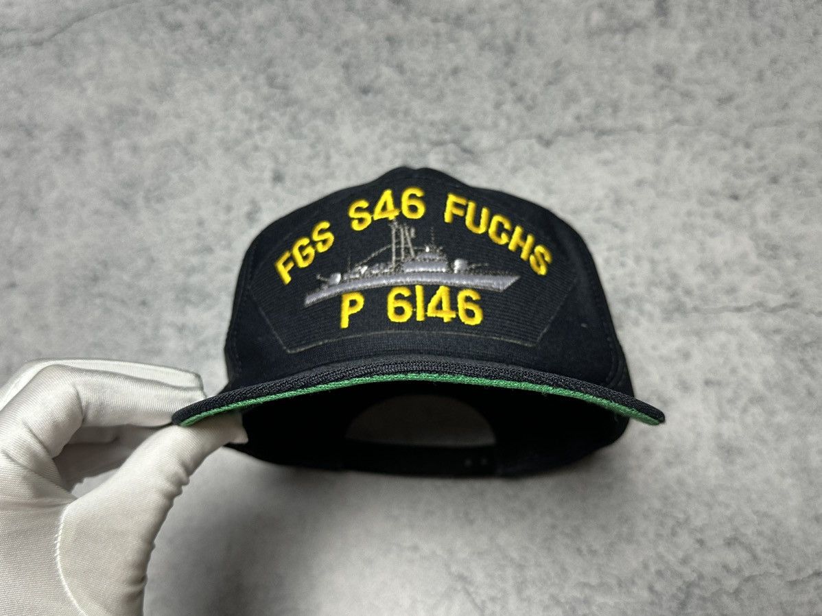 Vintage Vintage FGS S46 FUCHS Ship Army USS Military Cap Size ONE SIZE - 11 Thumbnail