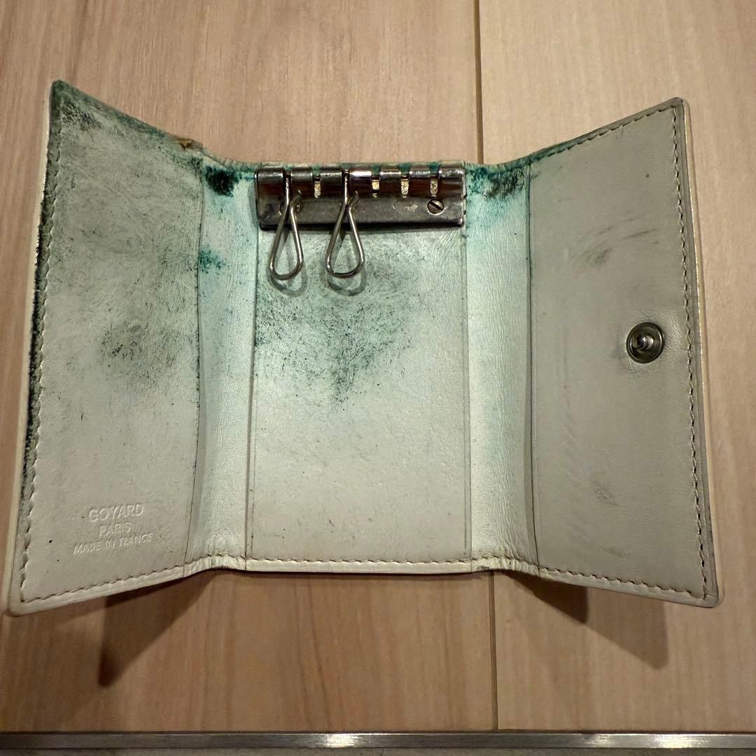 Goyard GOYARD Saint Michael Goyardine Trifold Wallet Key Holder Size ONE SIZE - 4 Thumbnail