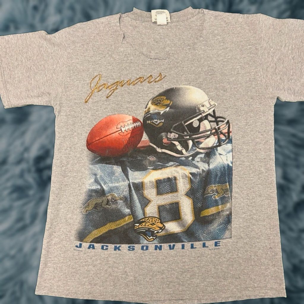 Logo 7 VINTAGE 90s Jacksonville Jaguars Logo Distressed 1997 VTG Shirt Mens Size Large Size US L / EU 52-54 / 3 - 1 Thumbnail