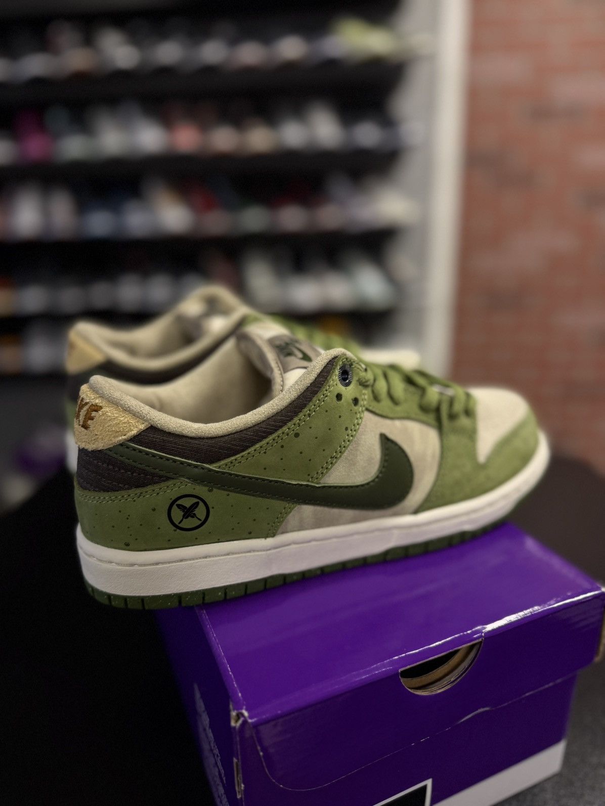 Nike Nike Dunk Low Yuto Horigome Matcha Size 7.5 (NEW) Size US 7.5 / EU 40-41 - 2 Thumbnail