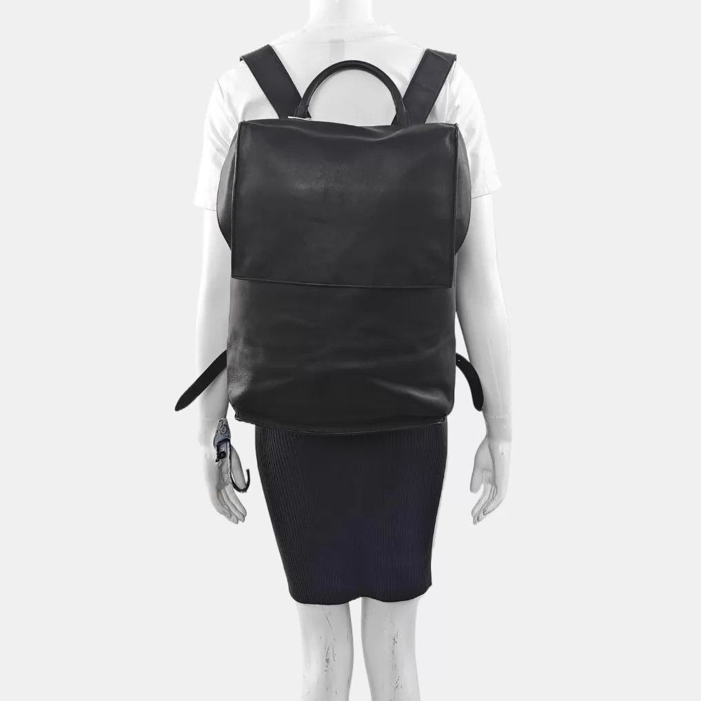 Balenciaga Balenciaga Silver Buckle Minimalist Backpack Black Size ONE SIZE - 8 Thumbnail