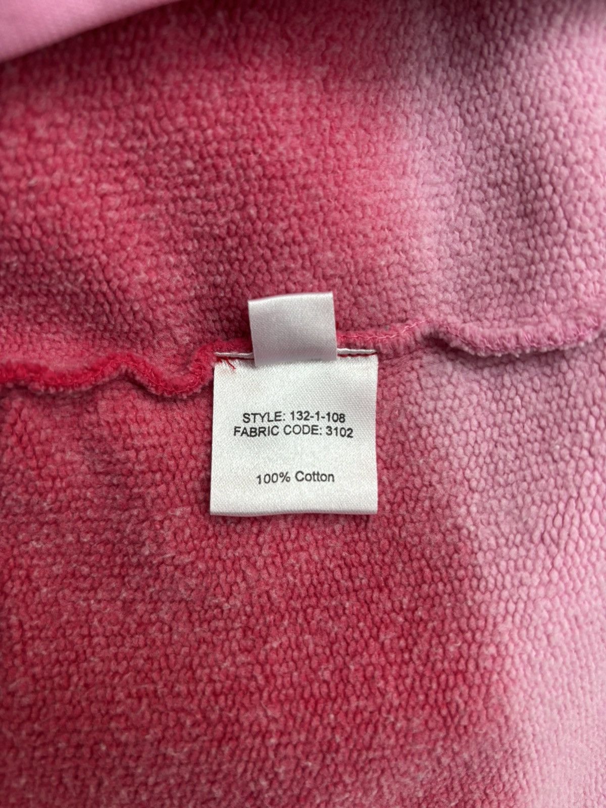 Raf Simons Raf Simons Dip Dye Red/Pink Crewneck Sweatshirt US M Size US M / EU 48-50 / 2 - 8 Thumbnail