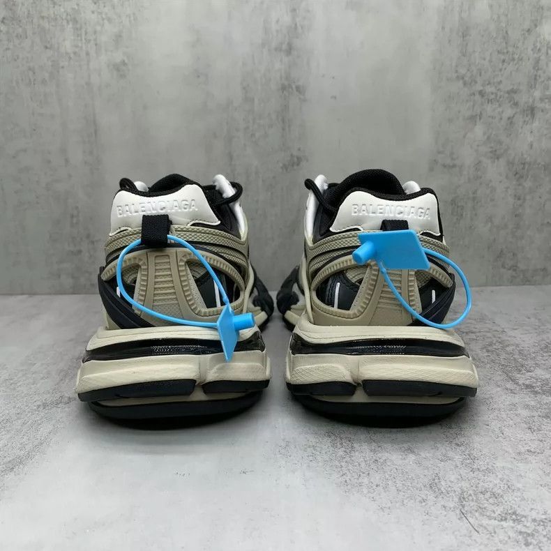 Balenciaga Balenciaga Track Sneakers in Milk Tea Color-2505 Size US 5 / IT 35 - 5 Thumbnail
