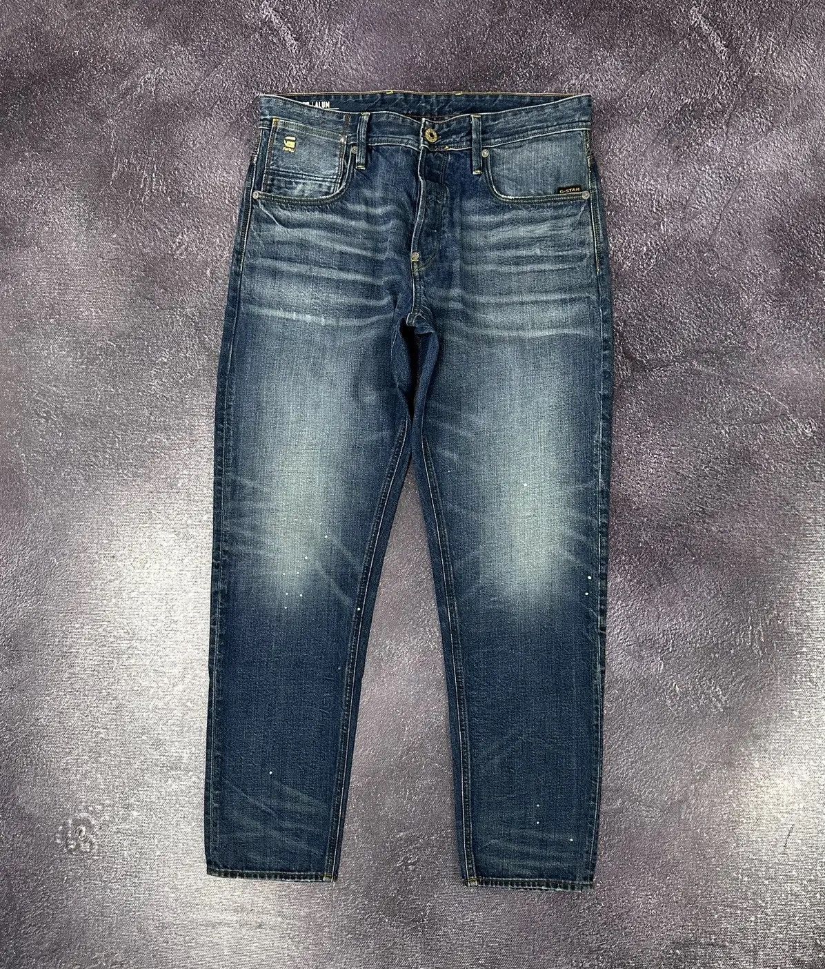 G-Star × Vintage Vintage G-Star Raw Y2K Faded Blue Denim Japanese Baggy Jeans Size US 34 / EU 50 - 2 Thumbnail