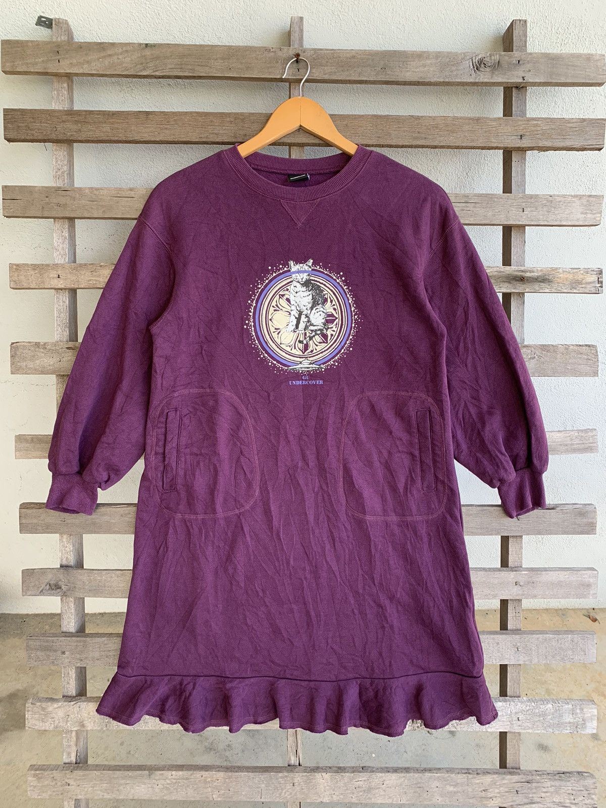 GU × Undercover 🔥Steals🔥 GU X undercover cat long sweatshirt Size S / US 4 / IT 40 - 1 Thumbnail