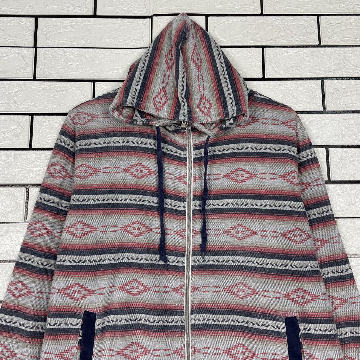 Japanese Brand Japanese Brand Culture Mix Aztech Zipper Hoodie Size US M / EU 48-50 / 2 - 2 Thumbnail