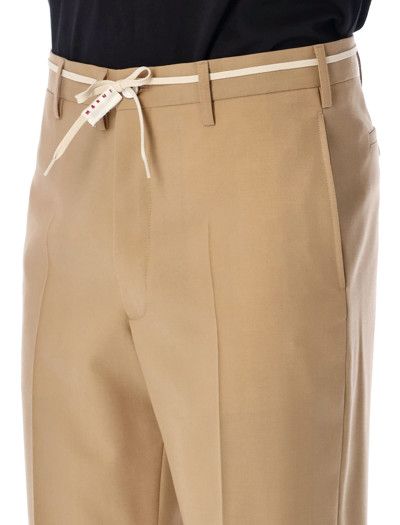 Marni o1srvl11e0724 Trouser in Beige Size US 30 / EU 46 - 5 Thumbnail