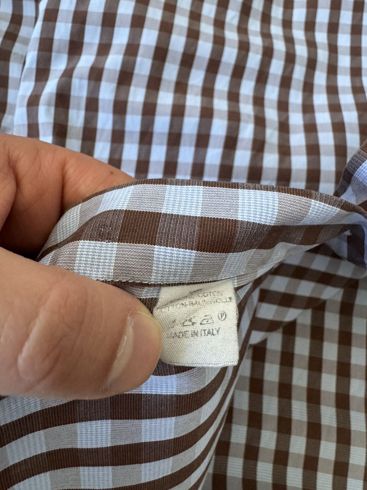 Etro Etro Check Print Button Up Shirt Size US L / EU 52-54 / 3 - 6 Thumbnail