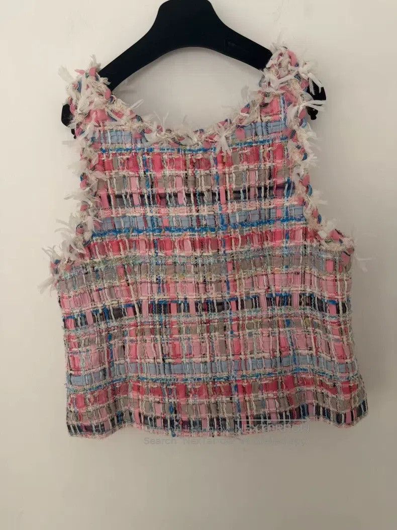 Chanel Chanel Colourful woven tassel vest Size M / US 6-8 / IT 42-44 - 2 Thumbnail
