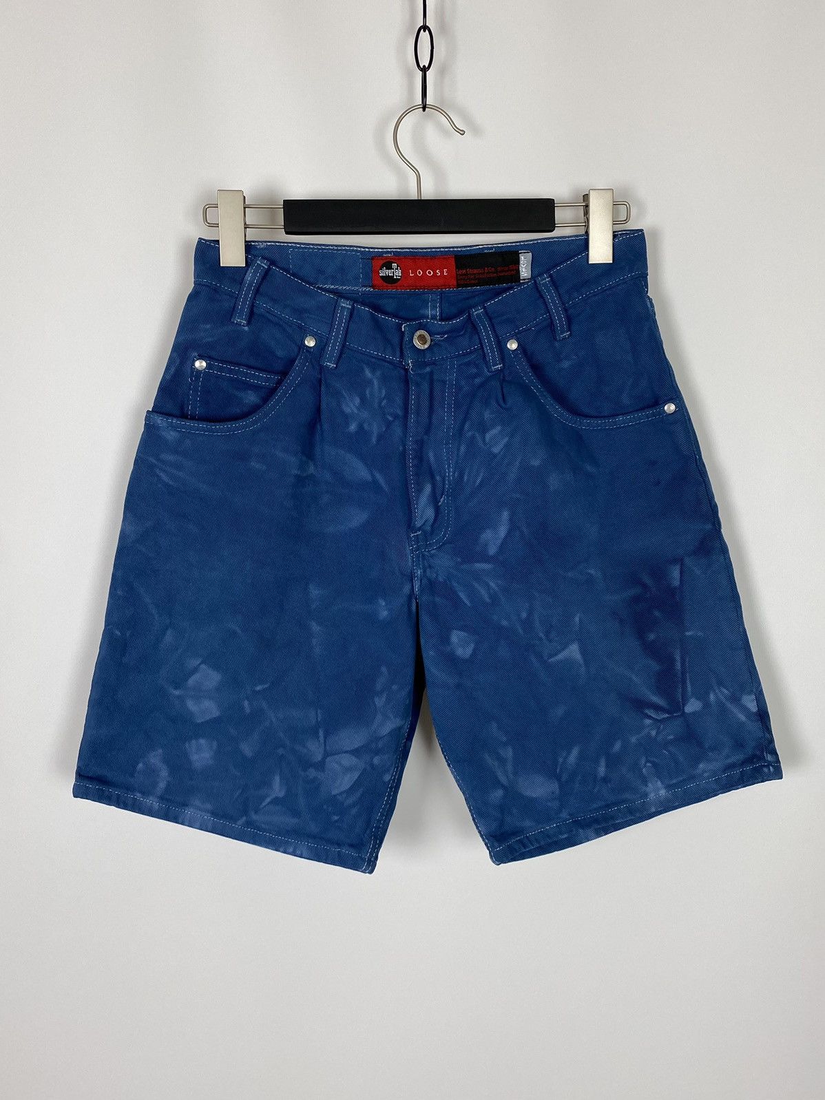 1990’s Vintage Levi’s Silver Tab Bleached Denim Shorts W31
