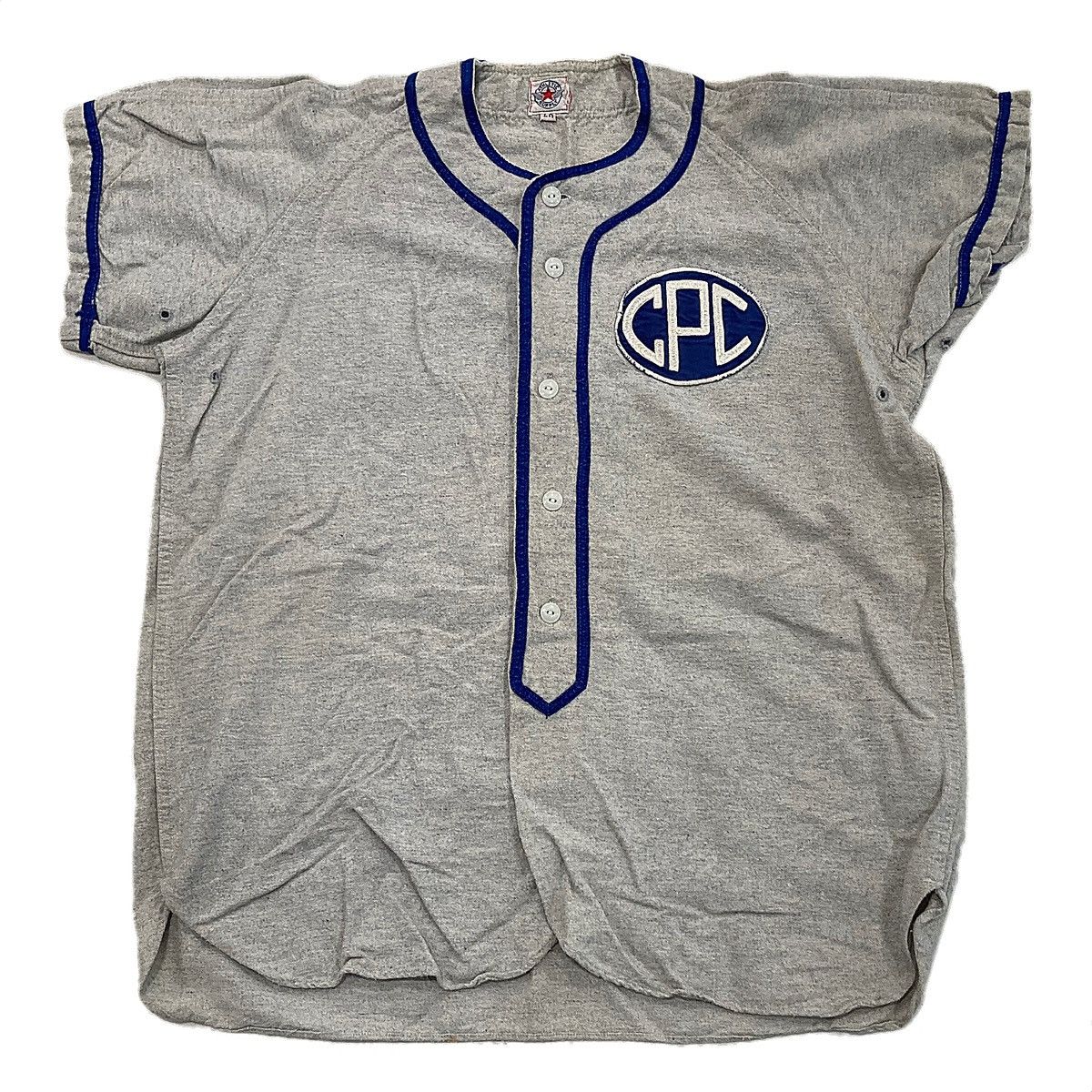 Vintage Vintage 50’s Baseball Jersey Size US M / EU 48-50 / 2 - 1 Thumbnail