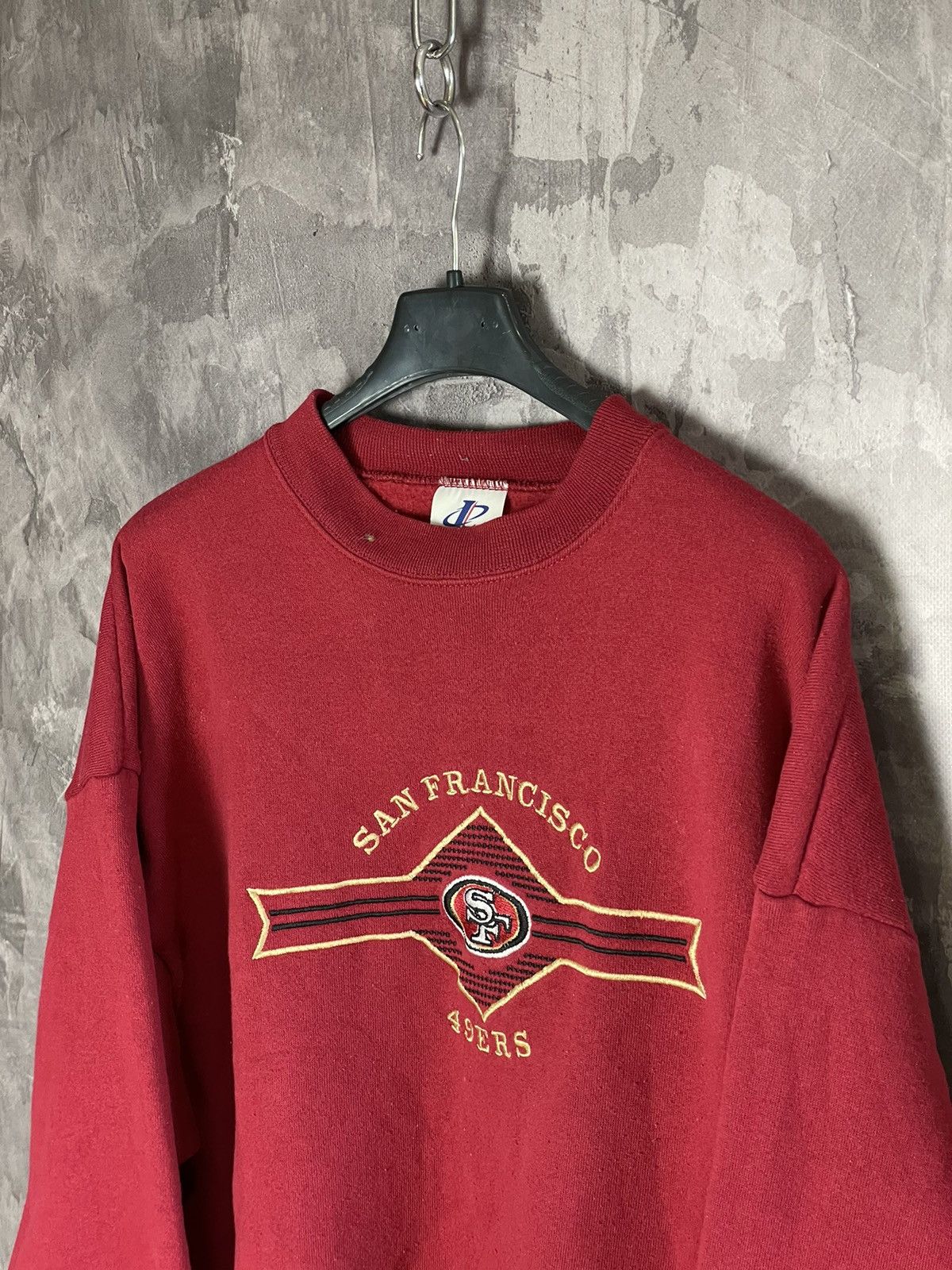 Vintage Vintage 90s SAN FRANCISCO Spellout Embroidery Sweatshirt Size US XL / EU 56 / 4 - 7 Thumbnail