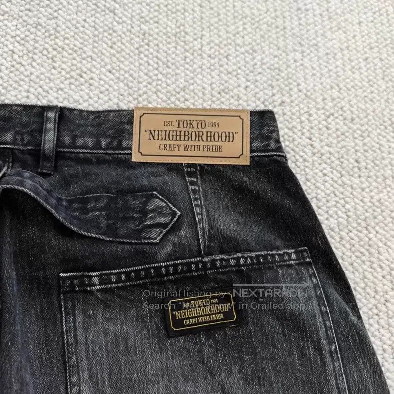 Neighborhood Neighborhood size M King denim straight-leg jeans Size US 27 - 7 Thumbnail