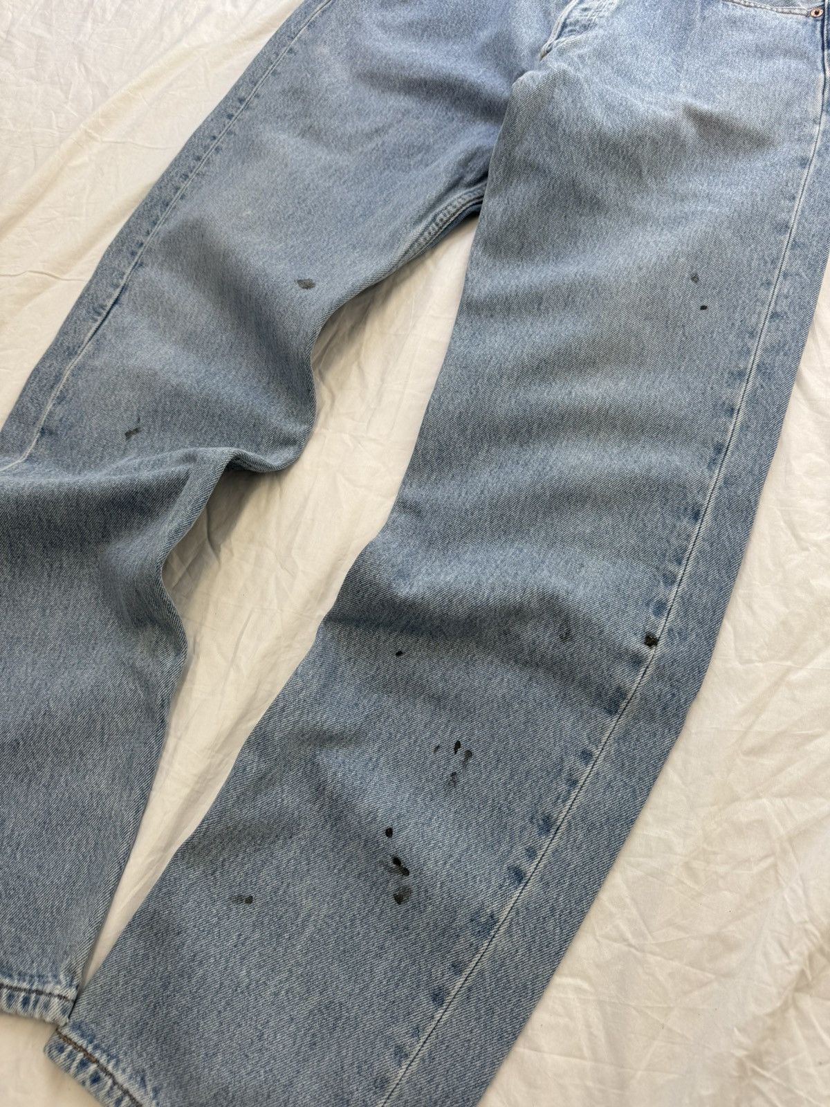 Levi's Vintage 90s Faded Acid Washed Levis 501 Jeans Perfect Wear Size US 34 / EU 50 - 2 Thumbnail