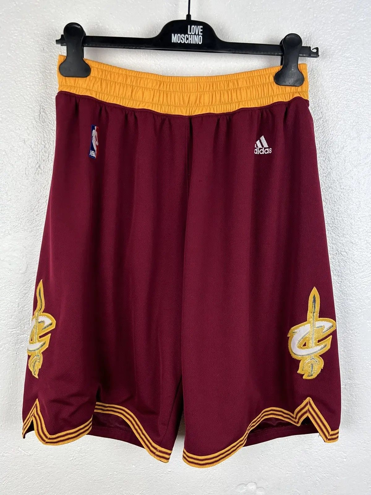 Adidas Adidas NBA Swingman Cleveland Cavalliers Basketball Shorts Size US 32 / EU 48 - 1 Thumbnail