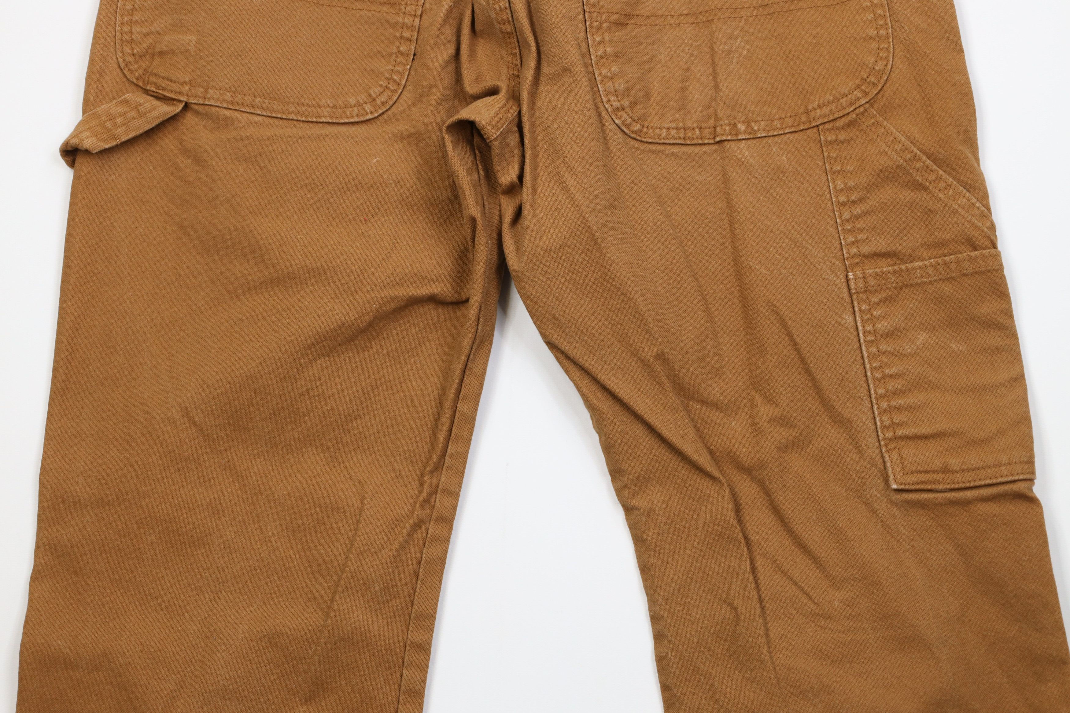Dickies Vintage Y2K Dickies Wide Leg Dungaree Pants Duck Brown Size US 32 / EU 48 - 14 Thumbnail