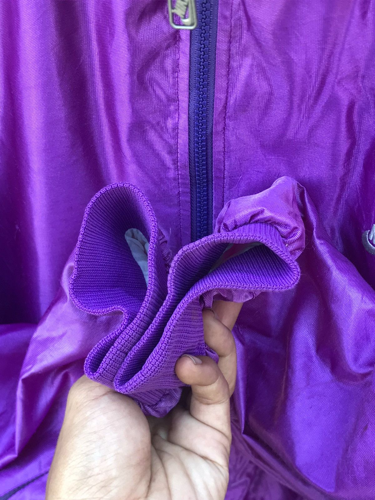 ⚡️Vintage 90s Nike Silver Tag Bomber Track Jacket