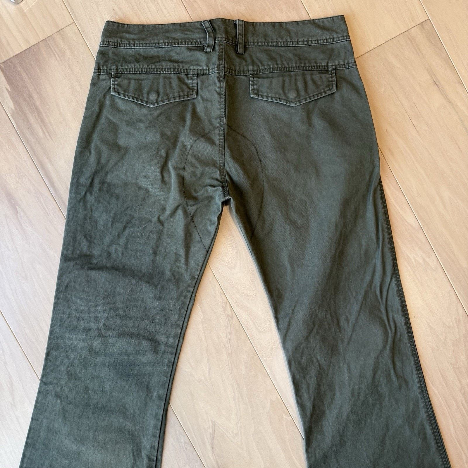 Diesel × Vintage Vintage Diesel Flare Pants Green Military Trousers Outdoors Size US 32 / EU 48 - 8 Thumbnail