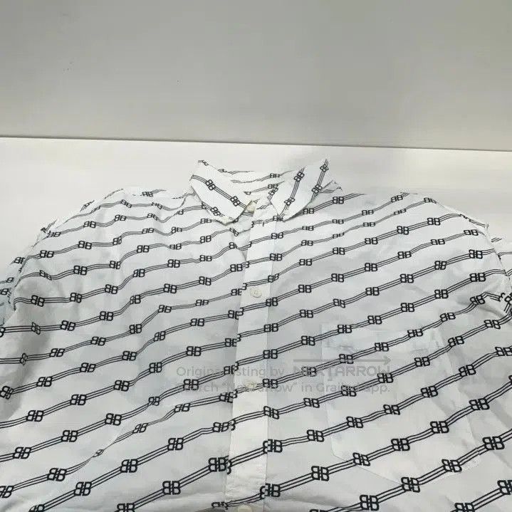 Balenciaga Balenciaga Logo Printed Short Sleeve Shirt. Size US M / EU 48-50 / 2 - 5 Thumbnail