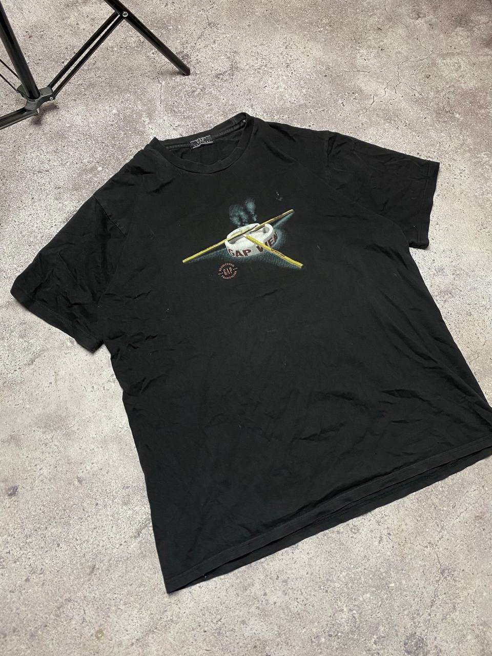 Gap × Vintage RARE VINTAGE 90’S GAP RELAX WEAR T-SHIRT BIG LOGO Y2K Size US L / EU 52-54 / 3 - 4 Thumbnail