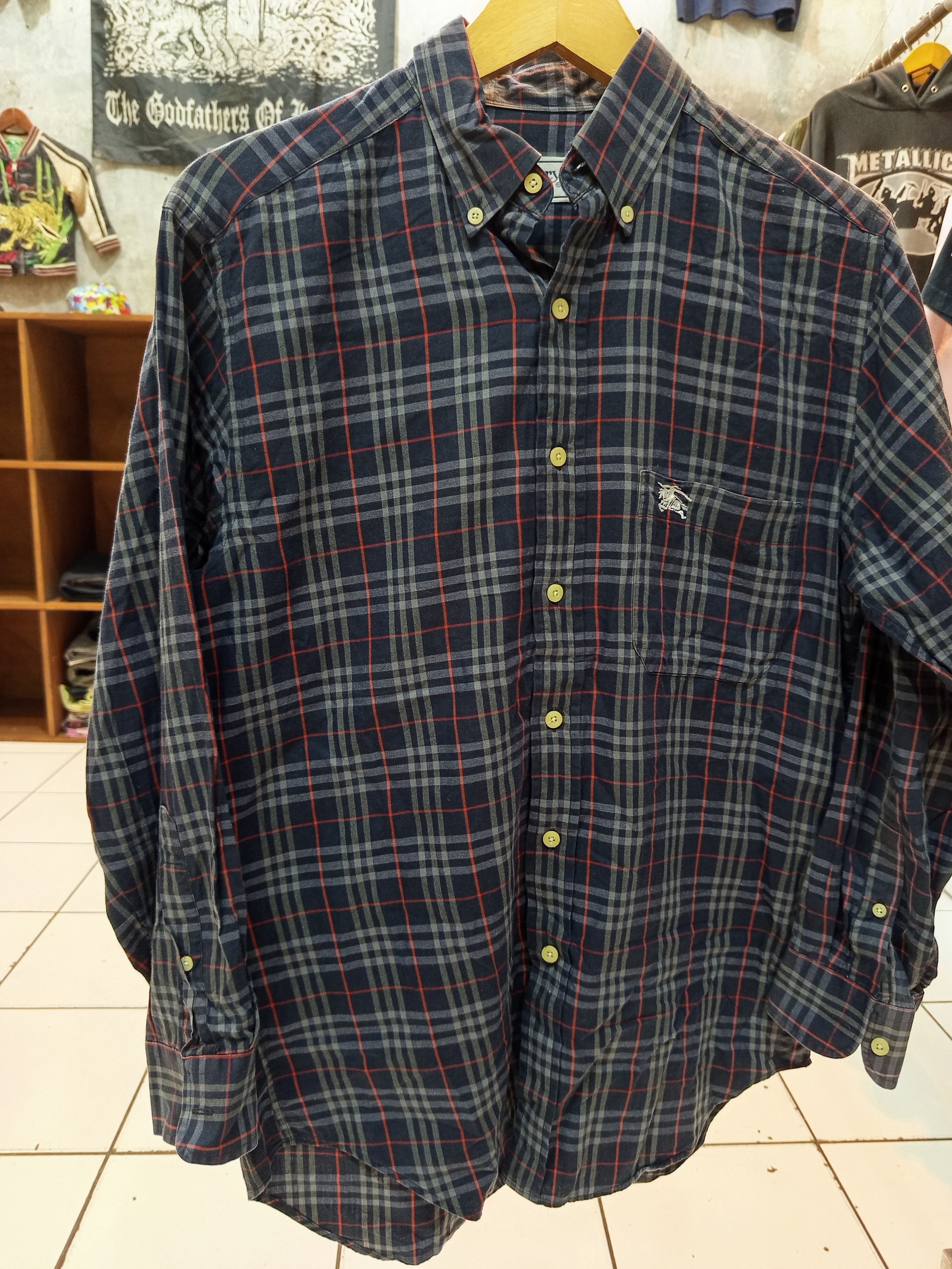 Burberry Burberrys Nova Check Plaid Button Down Shirt Size US S / EU 44-46 / 1 - 3 Thumbnail